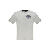 North Sails Brown Cotton Men T-Shirt -   -  North Sails.